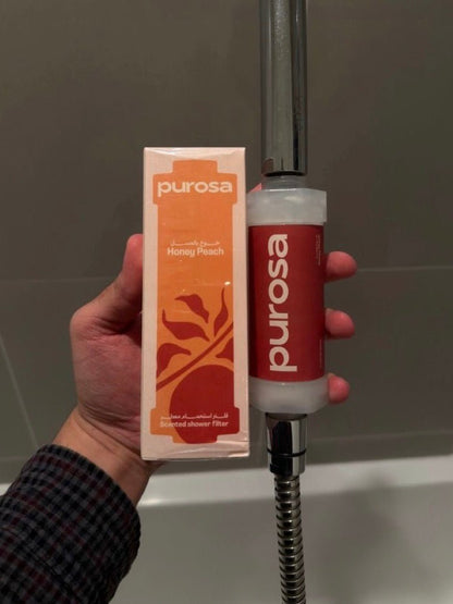 Purosa Scented Shower Filter for Softer Skin & Hair - purosa
